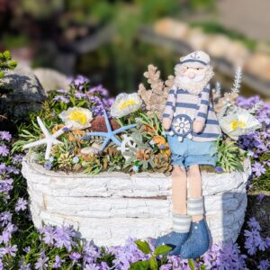 Matrózos nyári asztaldísz