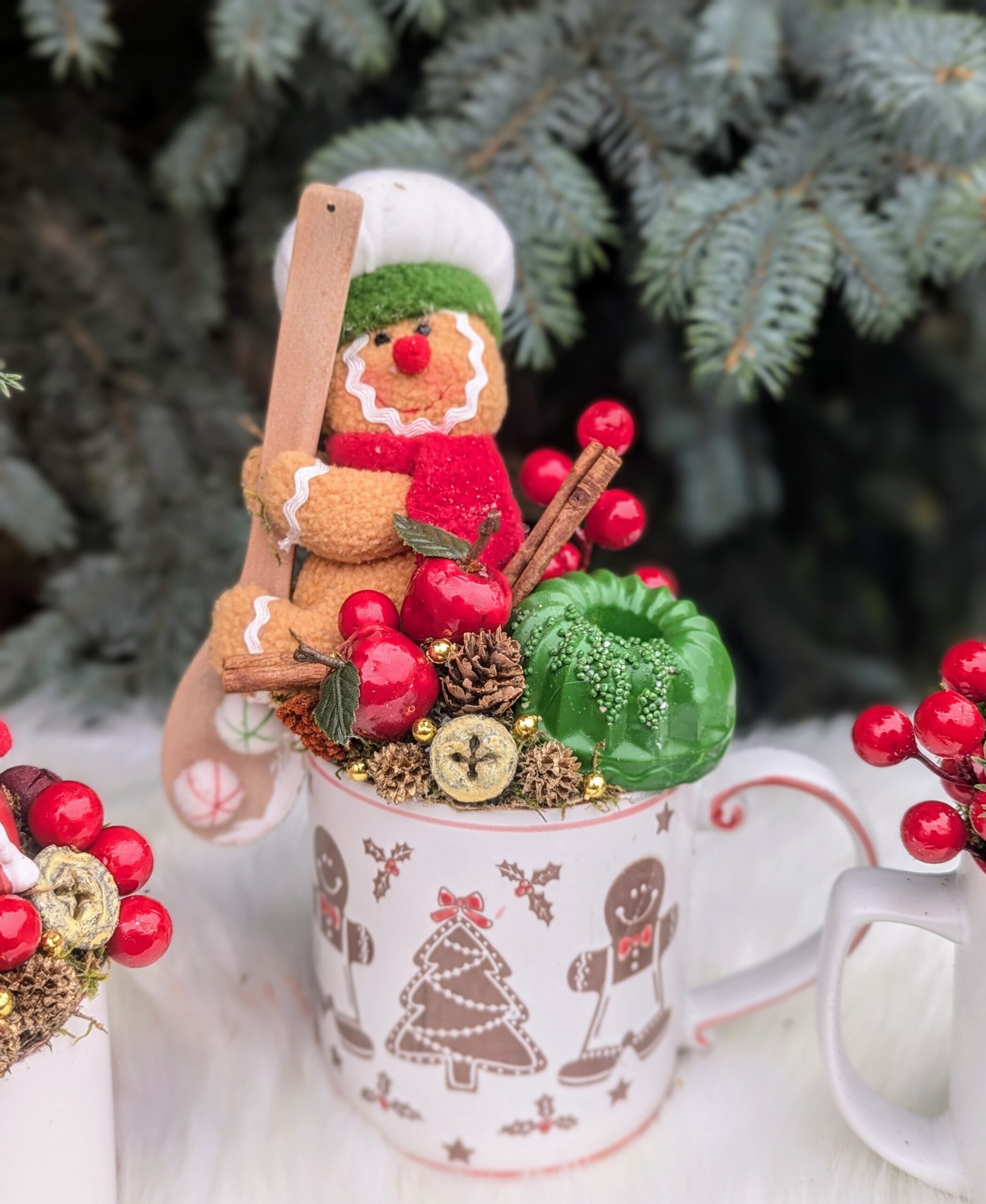 Mézikés bögrés karácsonyi ajándék