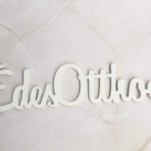 Édes otthon felirat - közepes