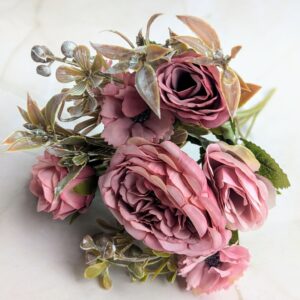 Rózsa csokor- rózsaszín