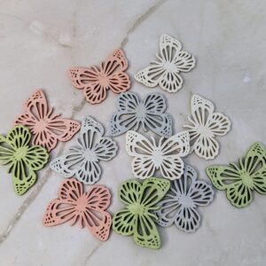 Fa dekor lepke csomag