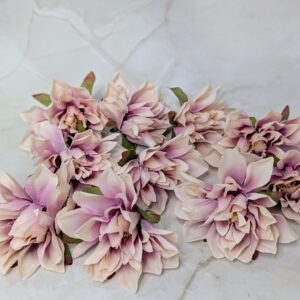 Dekor fejviràg cirmos lila