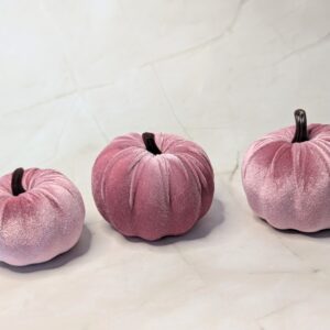 Bársony tök csomag - mályva nagy méretű