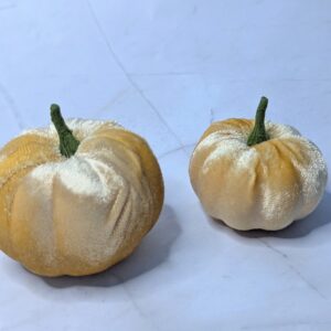 Bársony tök csomag- krém színű