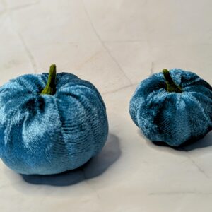 Bársony tök csomag - türkiz