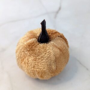 Világos barna bársony tök