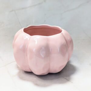 Tök formájú kaspó - Rózsaszín