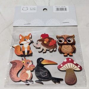 Fa öntapodó figurák- ősz mix