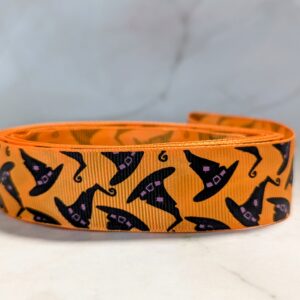 Halloween szalag- narancssárga