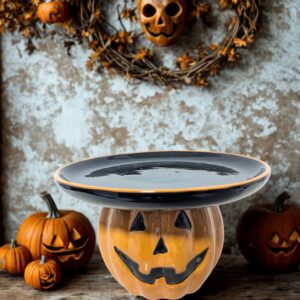 Halloween-i kínáló tányér 23,5x23,5x15 cm