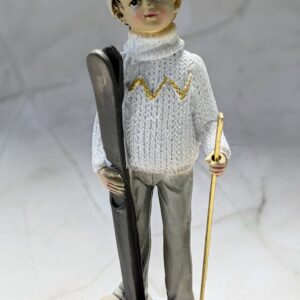 Gyerek síléccel -fiú