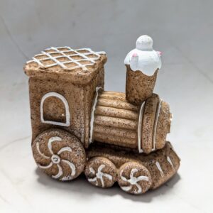 Mézeskalács vonat LED-es