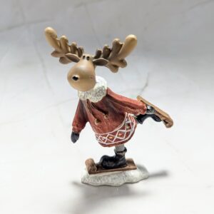 Szarvas figura korcsolyás