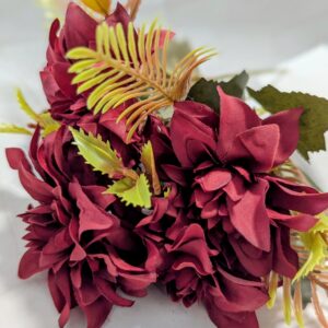 Dália csokor - Bordó