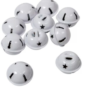 Csengő kolomp fém fehér