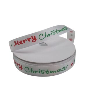 Merry Christmas szatén szalag