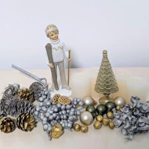 Síelő kisfiú alkotói csomag