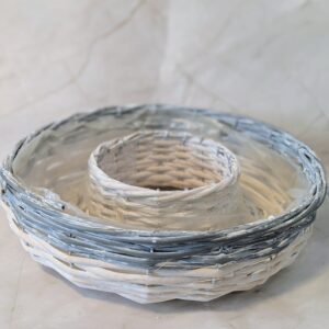 Bélelt NAGY kerek kosár