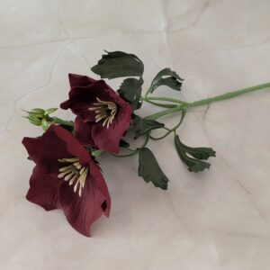 Hunyor ág- pirosas bordó