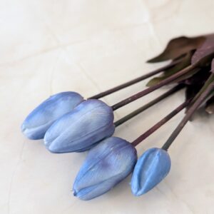 Gumis tulipán köteg- kék