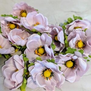 Anemone fej- halvány rózsaszín-lila