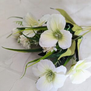 Hunyorcsokor - Fehér-leheletzöld belső