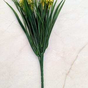 Gyöngyikecsokor sok fűszállal - Sárga