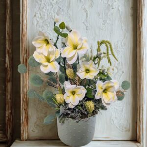 Nagy méretű Magnólia dekoráció