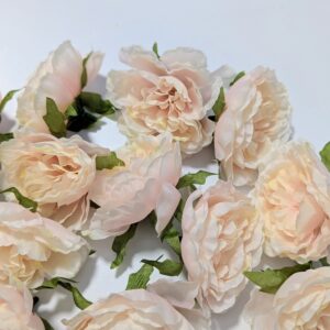 Dekor fejvirág- Halvány barack