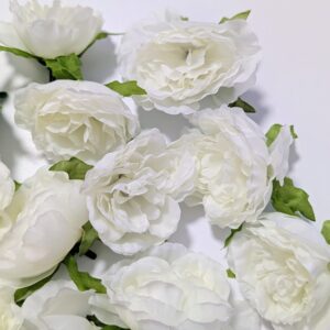 Dekor fejvirág - Fehér