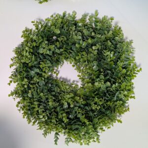 Műzöld koszorú alap 45 cm