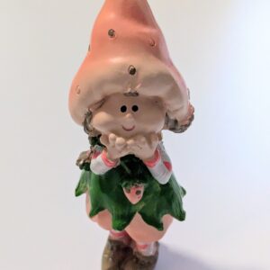 Rózsaszín eper figura