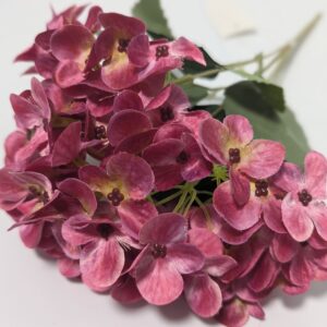 5 fejes hortenzia csokor - Pink